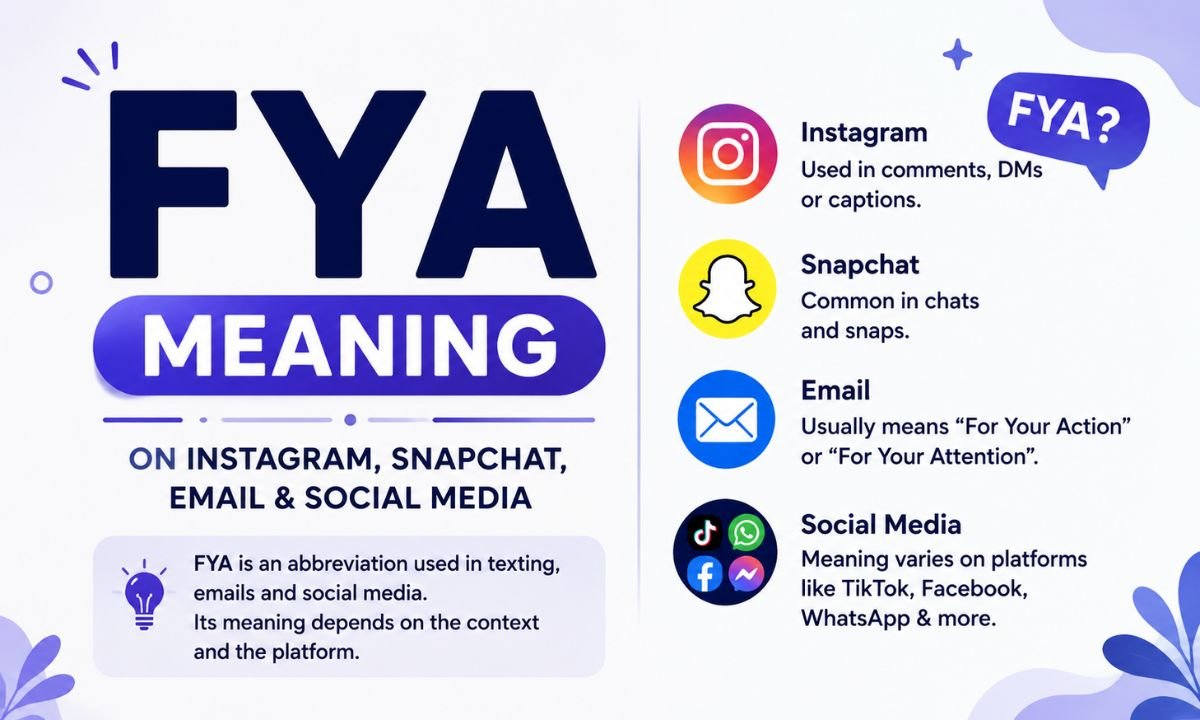 FYA Meaning on Instagram, Snapchat, Email & Social Media (2026)
