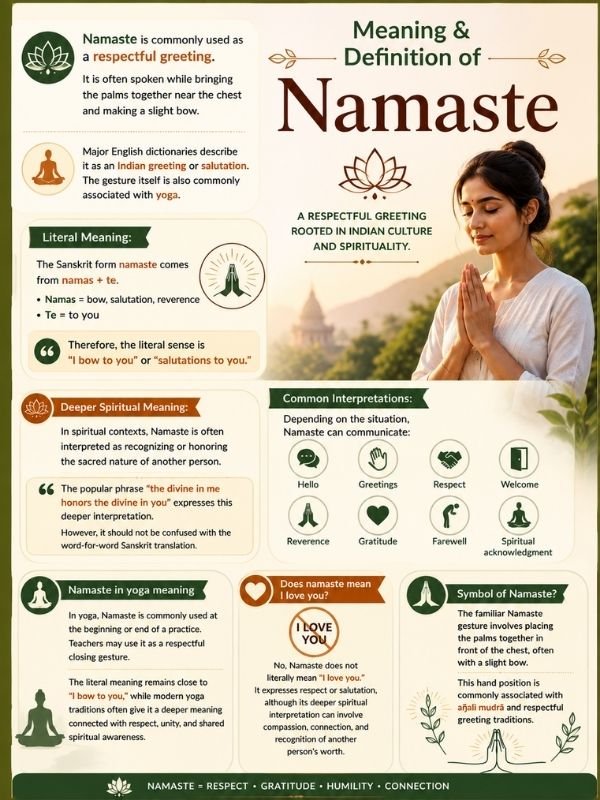 Namaste Meaning Complete Guide to Origin, Usage & Cultural Significance