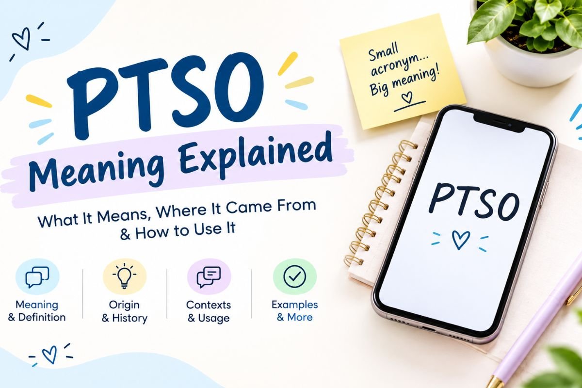 PTSO Meaning, Origin & Usage: The Complete Guide